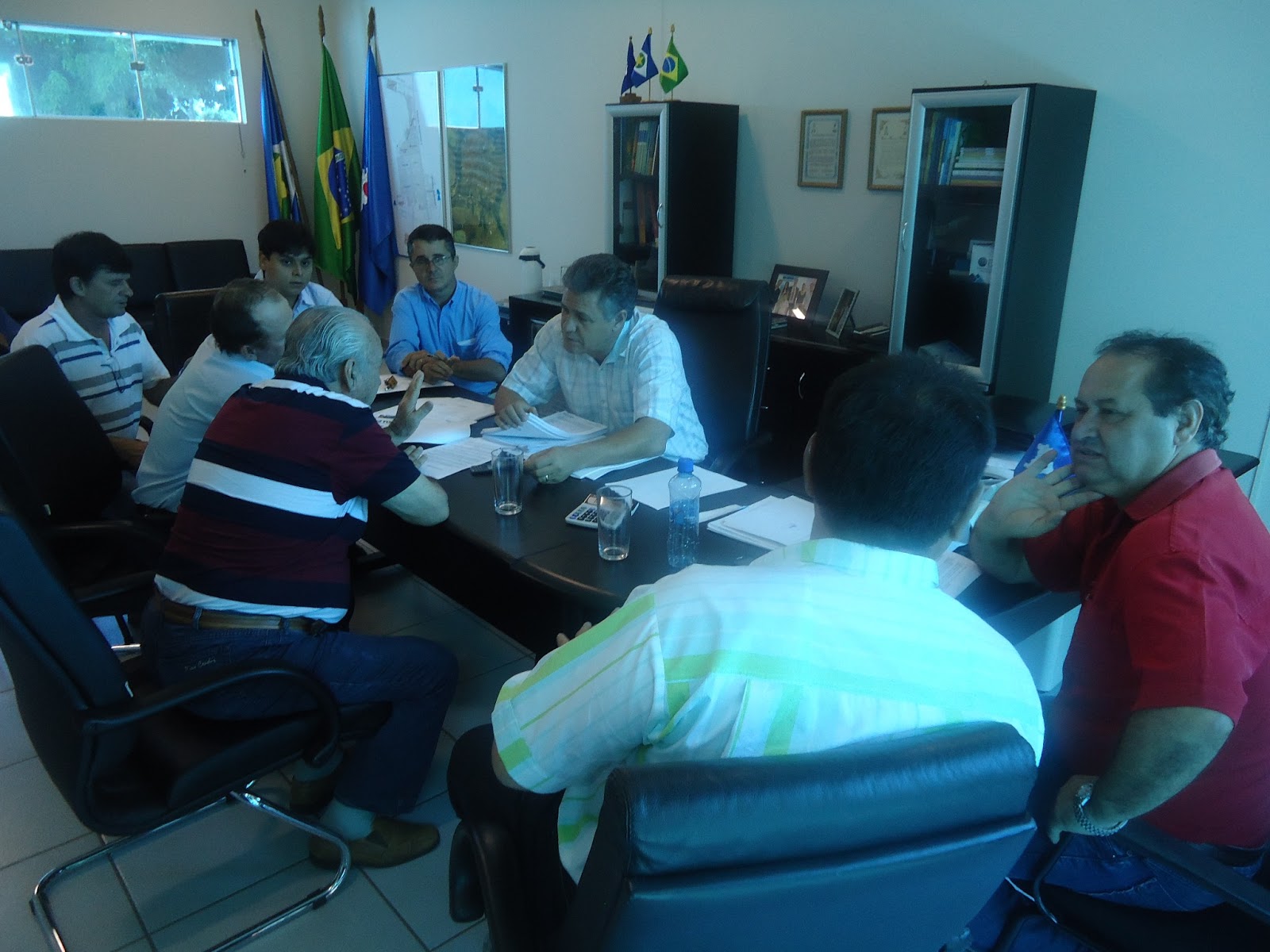 Maurao com vereadores e secretarios DSC00463