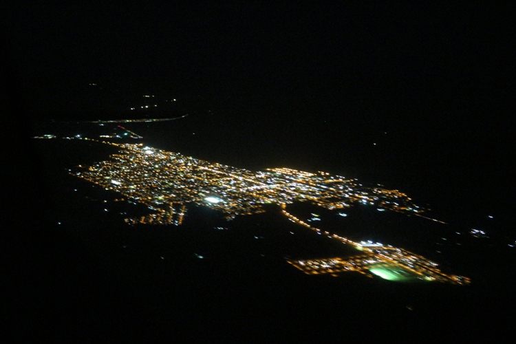 agua boa noturna