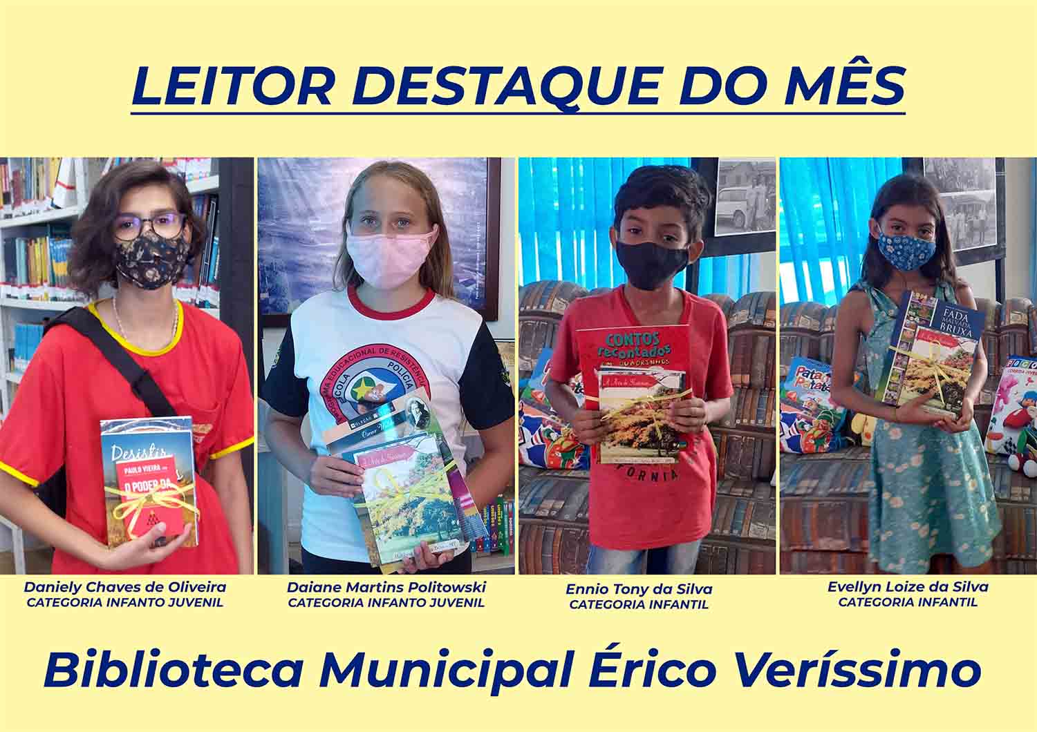 LEITOR DESTAQUE DO MES OUTUBRO DE 2021