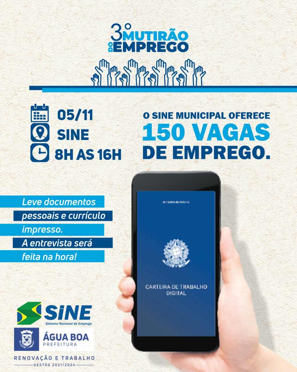 mutirao do emprego