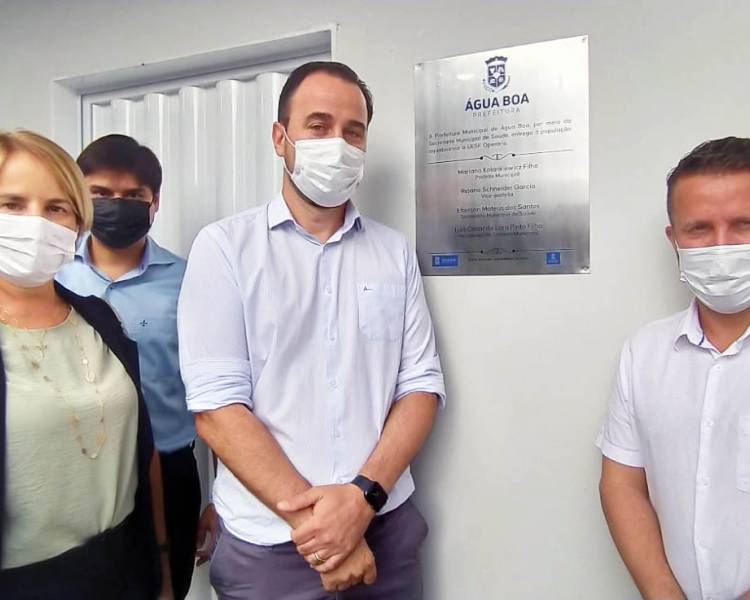 Prefeitura inaugura unidade de saúde do bairro Operário