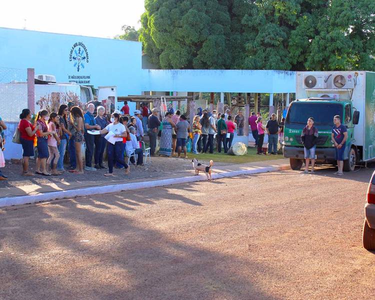Mutirão Rural leva diversas ações e serviços ao PA Serrinha
