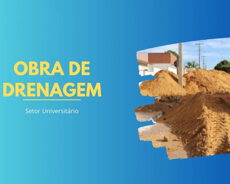 Prefeitura de Água Boa inicia obra de drenagem no bairro Universitário