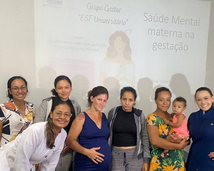 Grupo “Gestar” trabalha Saúde Mental materna na ESF Universitário