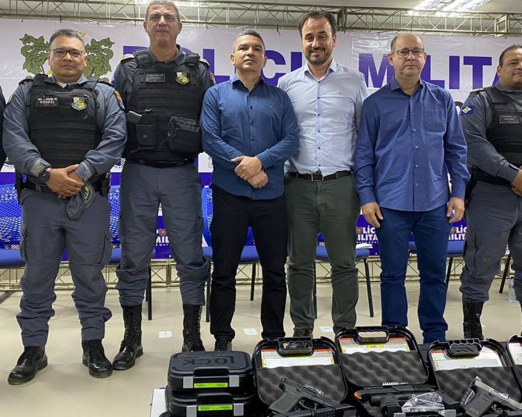 Governo de MT reforça armamento da Polícia Militar de Água Boa e mais nove cidades do Araguaia