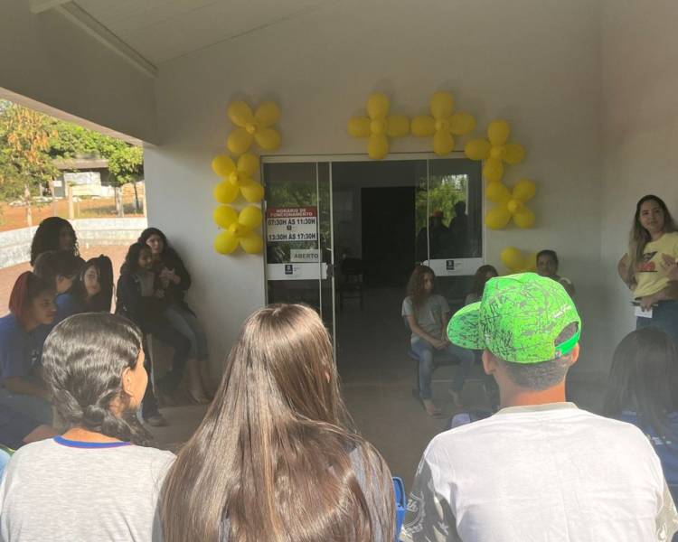 ESF do PA Serrinha promove roda de conversa com alunos da Escola M. Professor Antônio Eduardo Pinheiro