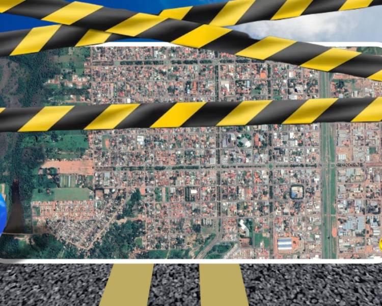 Atenção para interdição parcial de Avenidas do Centro para aplicação do microrrevestimento