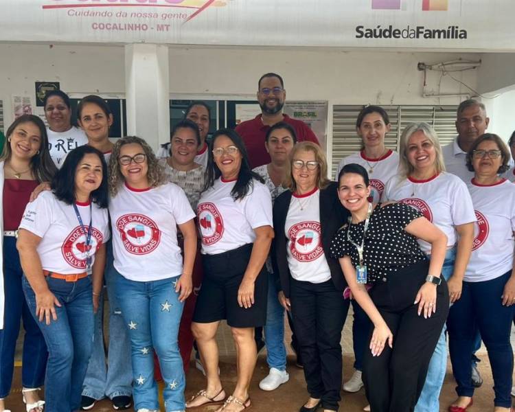 UCT de Água Boa realiza campanha de doação de sangue em Cocalinho