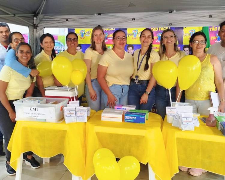 Julho Amarelo: Prefeitura de Água Boa realiza mais de 500 testes rápidos e intensifica ações de prevenção contra as hepatites virais