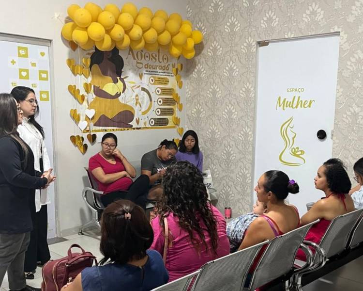UPAM e Centro Municipal de Saúde realizam ação do Agosto Dourado com equipe multiprofissional
