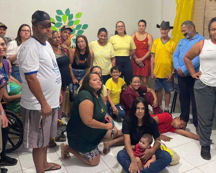 CAPS realiza encontro especial do Grupo Vida Nova em alusão ao Setembro Amarelo
