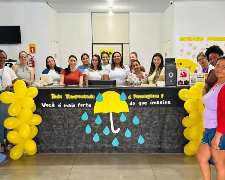 ESFs Guarujá e Vila Nova promovem ação de valorização da vida durante o Setembro Amarelo