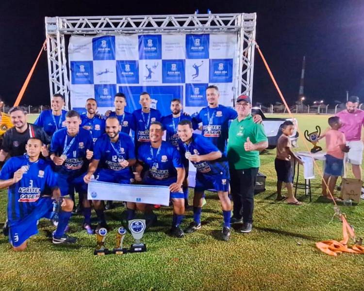Campeonato Municipal de Futebol Society 2025 coroa os grandes campeões de Água Boa