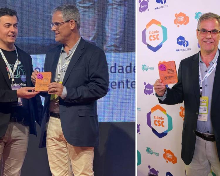 Água Boa é reconhecida em evento nacional de inovação e conquista Selo CSC – Ecossistema de Inovação 2025