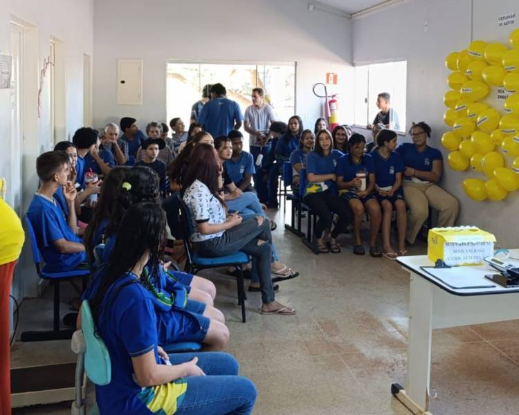 ESF Deodato Rodrigues promove ação de valorização da vida com alunos do PA Serrinha