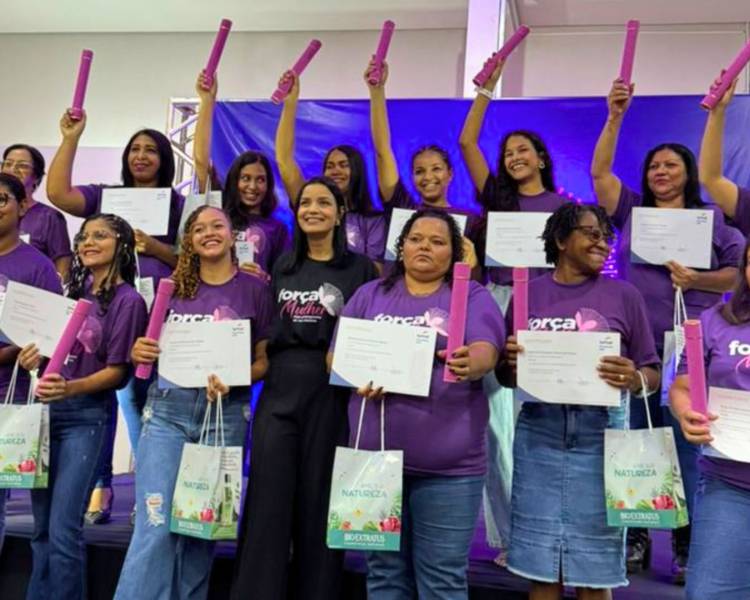 Formatura do programa Força Mulher celebra capacitação e empoderamento feminino em Água Boa
