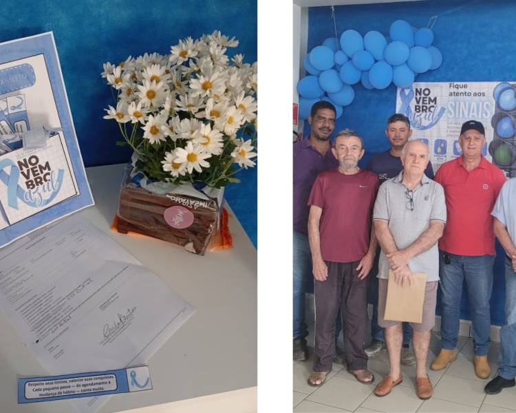 ESF Central encerra ações do novembro azul com excelentes resultados