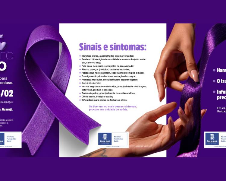 Janeiro Roxo: Saúde realiza avaliações de pele para busca ativa de hanseníase em Água Boa