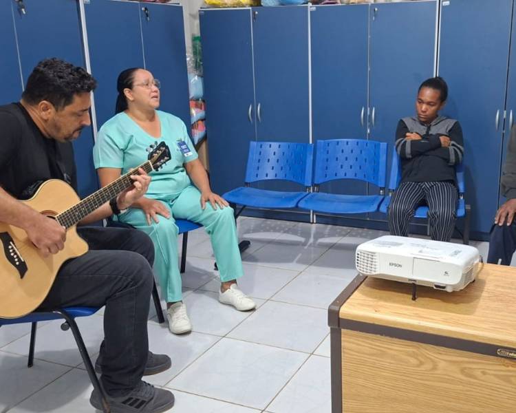 CAPS I realiza primeiro encontro da Oficina Terapêutica de Música