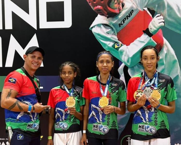 Água Boa brilha no Grand Slam e garante três atletas na Seleção Brasileira de Taekwondo