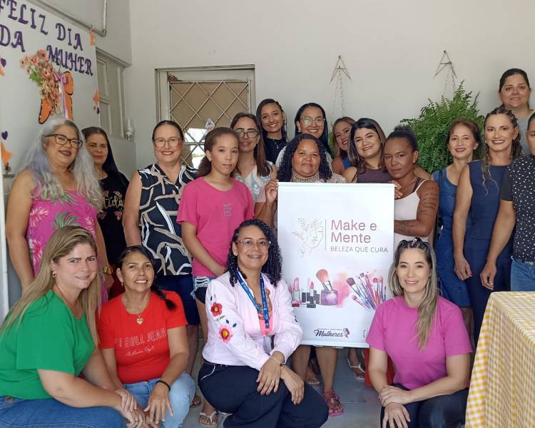 Projeto Make e Mente leva manhã de autocuidado para o CAPS