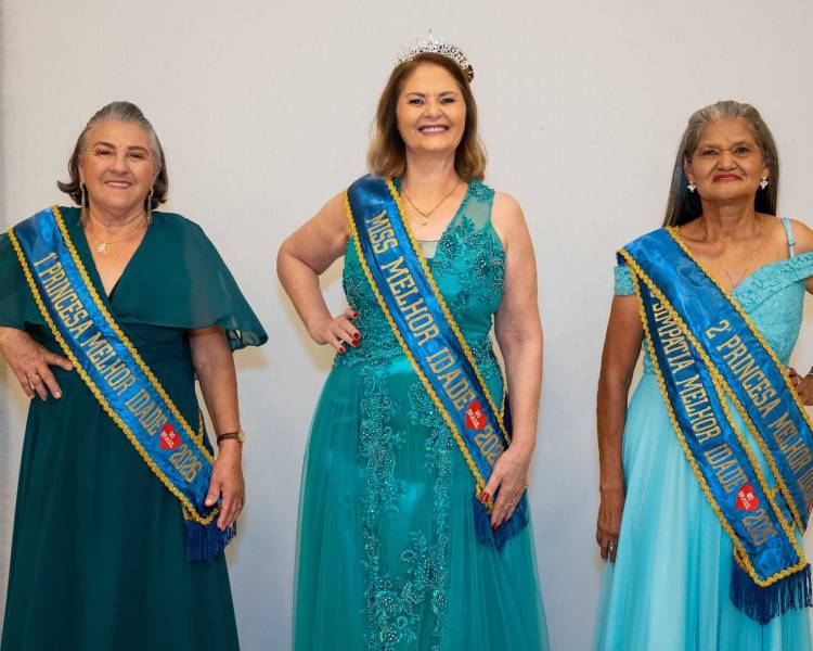 Miss Melhor Idade 2026 celebra beleza, autoestima e integração em Água Boa
