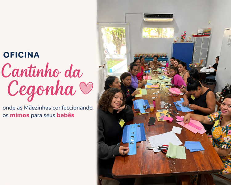 Cantinho da Cegonha inicia confecção dos primeiros itens do enxoval para futuras mamães