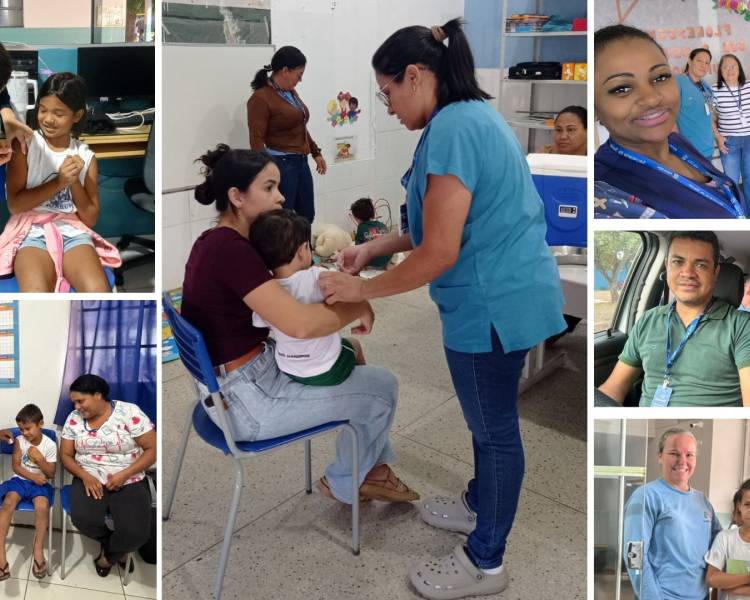 Campanha de vacinação nas escolas já protegeu mais de 400 crianças e adolescentes em Água Boa 