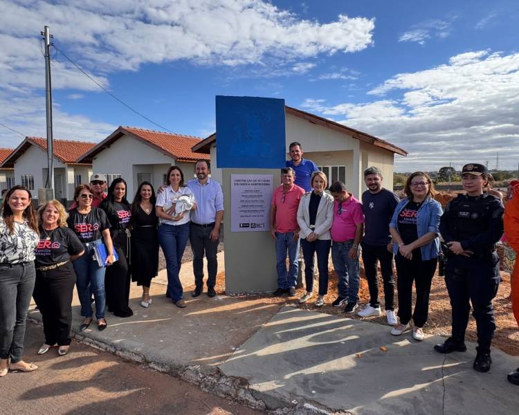 Prefeitura de Água Boa entrega mais 10 casas pelo Programa SER Família Habitação