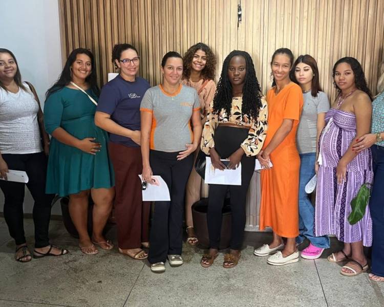 Cantinho da Cegonha inicia nova turma de gestantes com acolhimento e preparação para a chegada do bebê 
